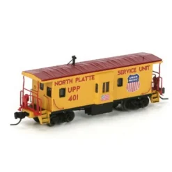 Athearn 23246 N Union Pacific Bay Window Caboose North Platte #401 - Model Train Junction: Quality Parts and Art Supplies