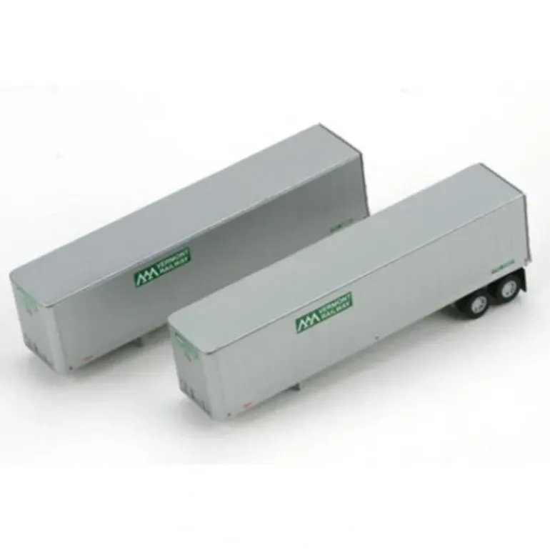 Athearn 14224 N Vermont Rail System 40' Fruehauf Trailers #2 (2) - Model Train Junction: Quality Parts and Art Supplies