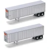 Athearn 17125 N Yellow 40' Exterior Post Trailers #1 (2) - Model Train Junction: Quality Parts and Art Supplies