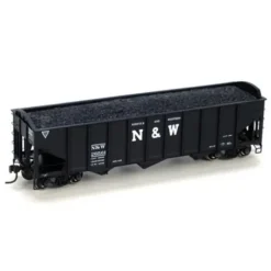 Athearn 76389 N&W 40' 3-Bay Ribbed Hopper w/Load #1951 - Model Train Junction: Quality Parts and Art Supplies