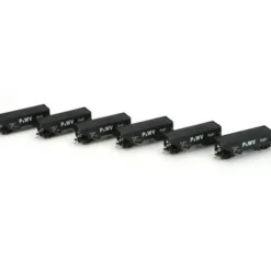 Athearn 72662 P&WV 34' Offset Hopper Set w/Coal Loads (6 Cars) - Model Train Junction: Quality Parts and Art Supplies