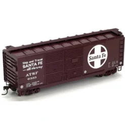 Athearn 74901 Santa Fe 40' Double Door Boxcar #6333 - Model Train Junction: Quality Parts and Art Supplies