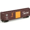 Athearn 71950 SF #6460 HO RTR 50' Smooth Side Plug Door Box - Model Train Junction: Quality Parts and Art Supplies