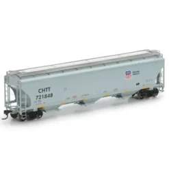 Athearn 89266 UP/CHTT Trinity Covered Hopper #721848 - Model Train Junction: Quality Parts and Art Supplies