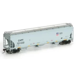 Athearn 89268 UP/CHTT Trinity Covered Hopper #721532 - Model Train Junction: Quality Parts and Art Supplies