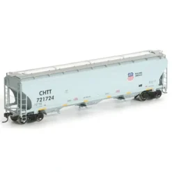 Athearn 89270 UP/CHTT Trinity Covered Hopper #721724 - Model Train Junction: Quality Parts and Art Supplies