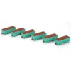 Athearn 94947 UP/MOW 26' Ore Car/Low Side #1 (6 Car Set) - Model Train Junction: Quality Parts and Art Supplies