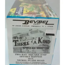 Athearn 952A HO NKP 2-Bay Offset-Side Hopper Kits (Pack of 3) - Model Train Junction: Quality Parts and Art Supplies