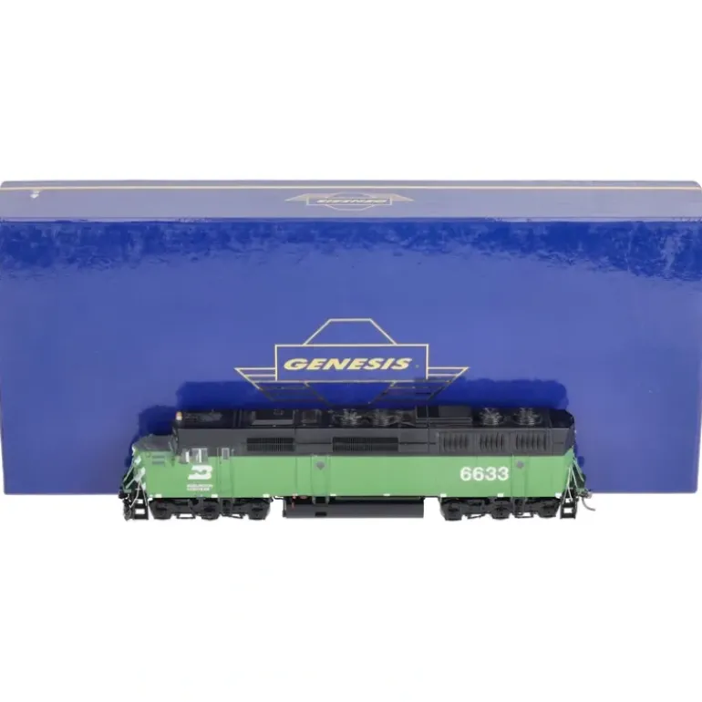 Athearn G67657 HO Burlington Northern F45 Diesel Locomotive w/DCC & Sound #6633 - Model Train Junction: Quality Parts and Art Supplies