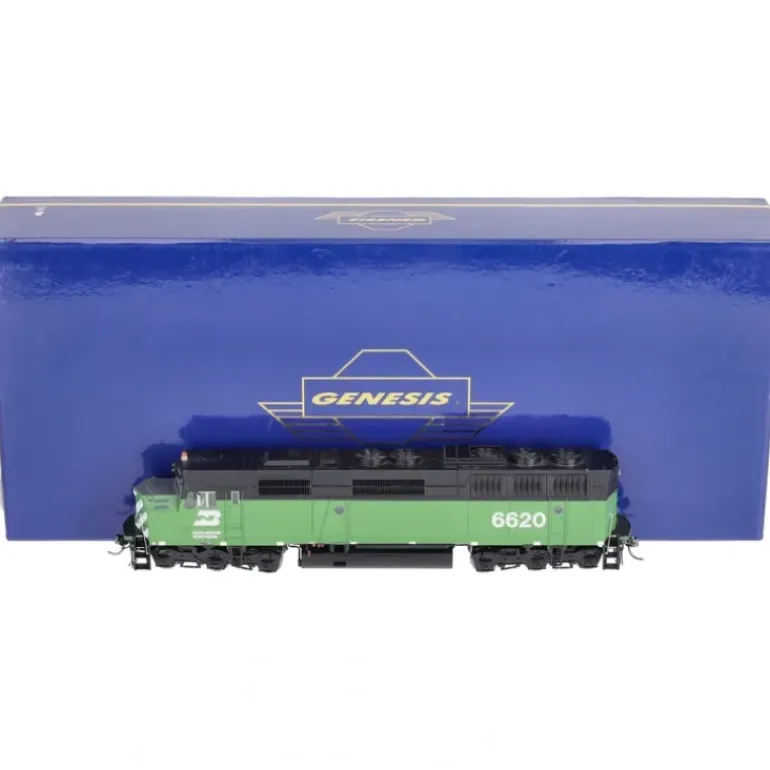 Athearn G67655 HO Burlington Northern F45 Diesel Locomotive w/DCC & Sound #6620 - Model Train Junction: Quality Parts and Art Supplies