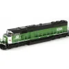 Athearn G67388 HO Burlington Northern SD60M Diesel Locomotive w/DCC/Sound #9295 - Model Train Junction: Quality Parts and Art Supplies