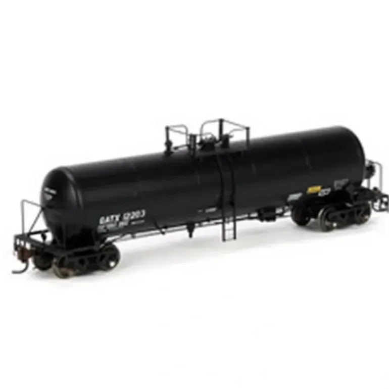 Athearn G96504 HO GATC 20,000-Gallon GS Tank, GATX/Black #12203 - Model Train Junction: Quality Parts and Art Supplies