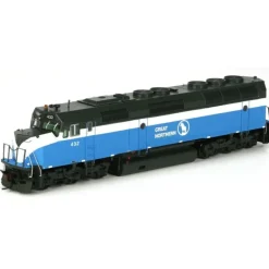 Athearn G67572 HO Great Northern/Sky Blue F45 Diesel Locomotive #432 - Model Train Junction: Quality Parts and Art Supplies