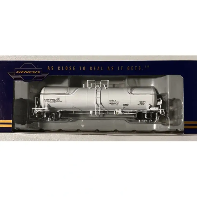 Athearn G96507 HO Scale GATX-White 20K Tank Car #44033 - Model Train Junction: Quality Parts and Art Supplies