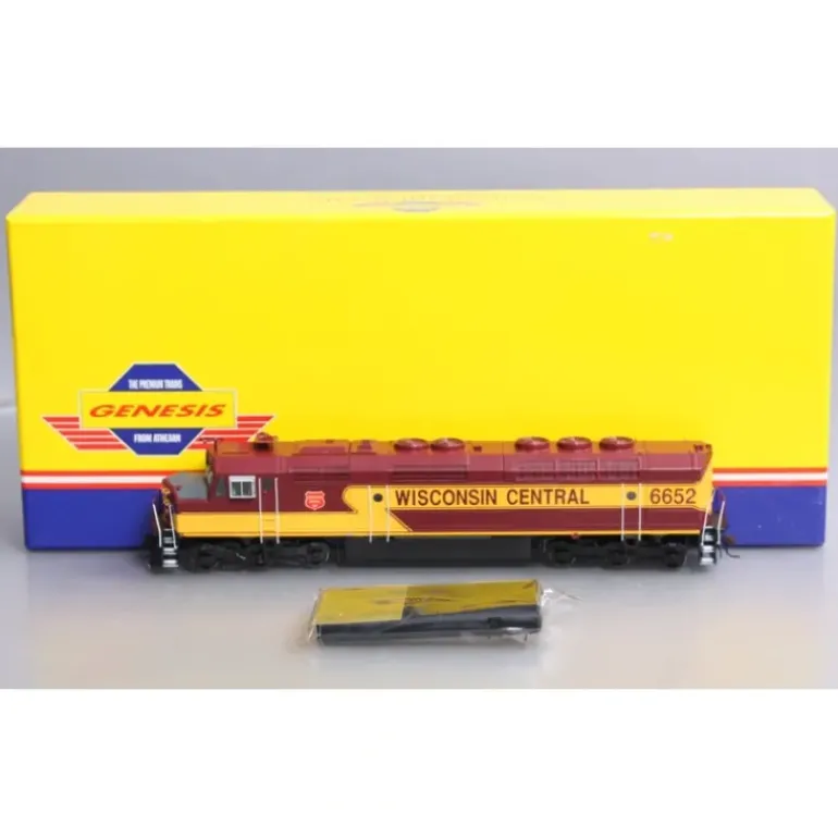 Athearn G67543 HO Scale Wisconsin Central FP45 Diesel Locomotive #6652 - Model Train Junction: Quality Parts and Art Supplies
