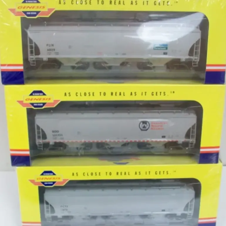 Athearn G42999 HO Trinity Hoppers 3 Pack Assortment - Model Train Junction: Quality Parts and Art Supplies