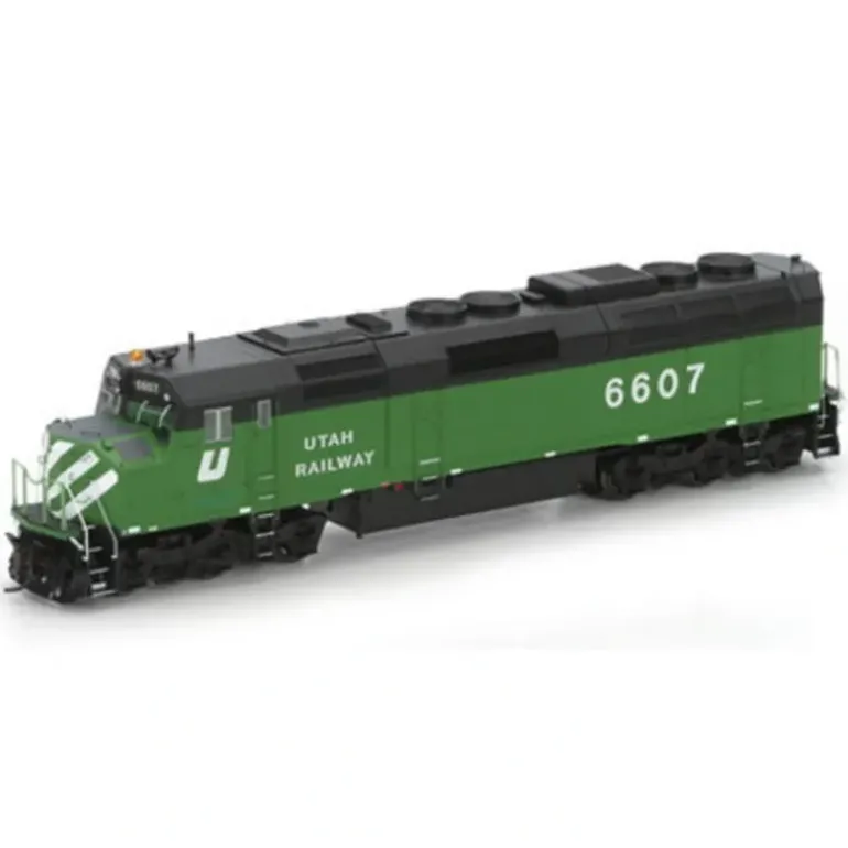 Athearn G67648 HO Utah Railroad F45 Diesel Locomotive w/DCC & Sound #6607 - Model Train Junction: Quality Parts and Art Supplies