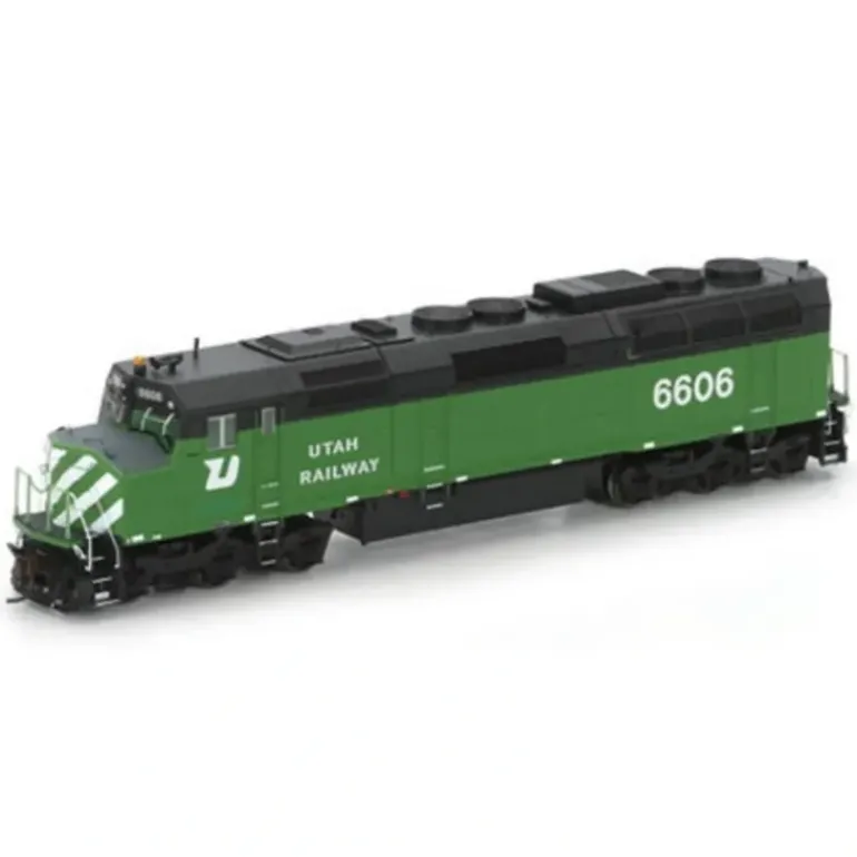 Athearn G67647 HO Utah Railroad F45 Diesel Locomotive w/DCC & Sound #6606 - Model Train Junction: Quality Parts and Art Supplies
