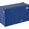 Atlas 20000377 20' MSW Containers Blue (Envelope of 3) - Model Train Junction: Quality Parts and Art Supplies