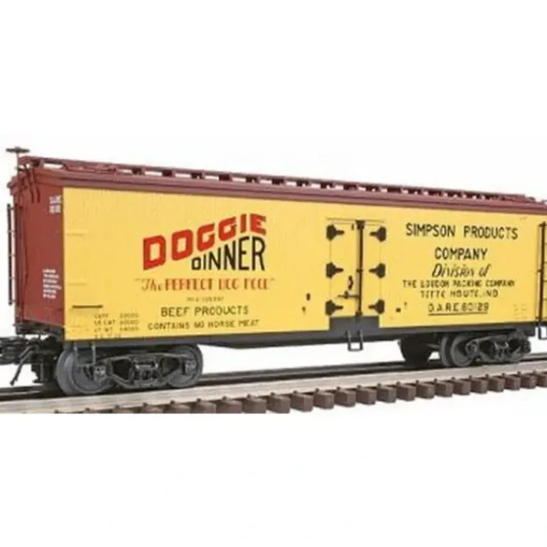 Atlas 8095 3 Rail Doggie Diner 40' Wood Reefer - Model Train Junction: Quality Parts and Art Supplies