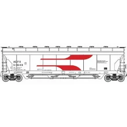 Atlas 50000619 ACF CF Hopper Red Venturi 51643 N - Model Train Junction: Quality Parts and Art Supplies