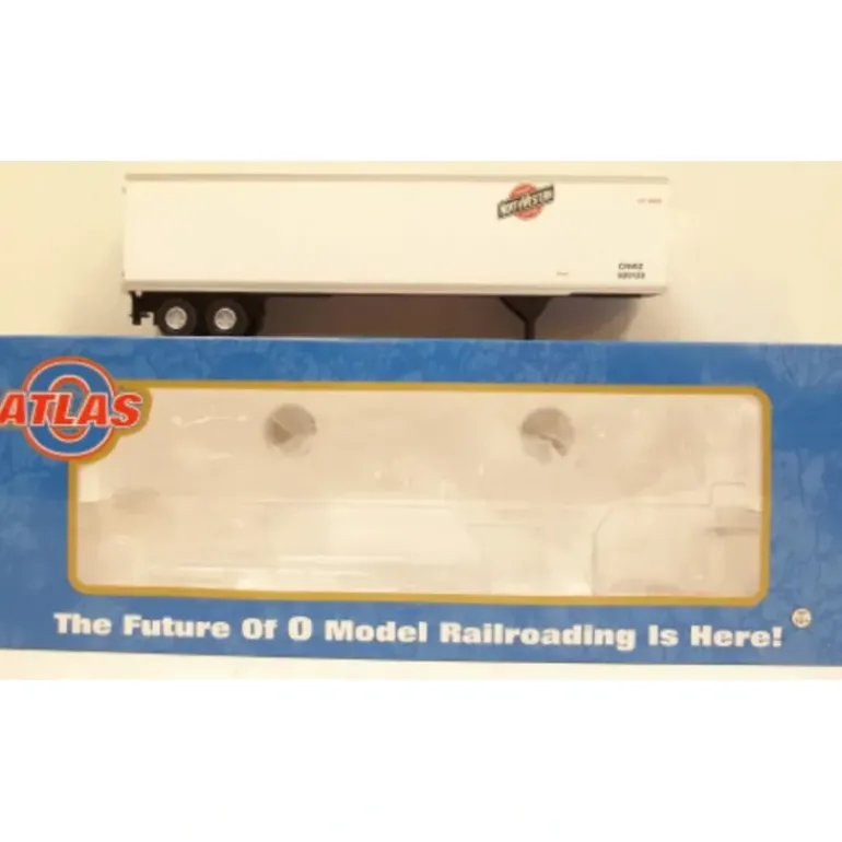 Atlas 8961 Chicago & Northwestern 45' Pines Trailer - Model Train Junction: Quality Parts and Art Supplies