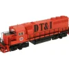 Atlas 10000390 DT&I GP40-2 Phase I Diesel Locomotive w/DCC #421 - Model Train Junction: Quality Parts and Art Supplies