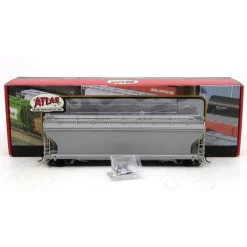 Atlas 1450 HO ACF 4650 3-Bay Centerflow Hopper, Undecorated - Model Train Junction: Quality Parts and Art Supplies
