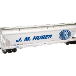 Atlas 20001066 HO ACF CF Hopper J.M. Huber #45454 - Model Train Junction: Quality Parts and Art Supplies