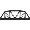 Atlas 593 HO Code 83 18" Black Through Truss Bridge Plastic Kit - Model Train Junction: Quality Parts and Art Supplies