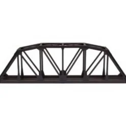 Atlas 593 HO Code 83 18" Black Through Truss Bridge Plastic Kit - Model Train Junction: Quality Parts and Art Supplies