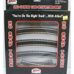 Atlas 0088 HO Code 100 Snap-Track Starter Set - Model Train Junction: Quality Parts and Art Supplies