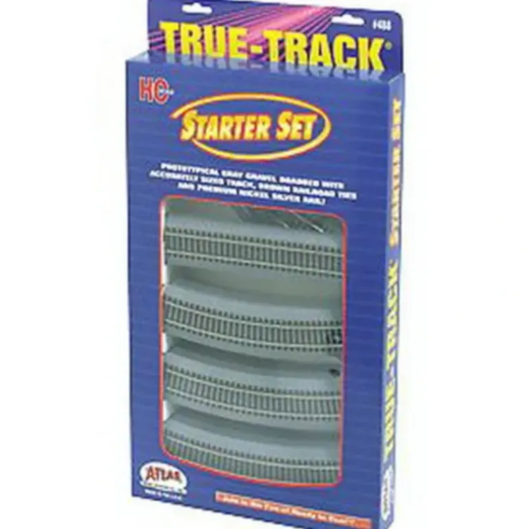 Atlas 0488 HO Code 83 True-Track Starter Layout Size: 38" x 56" Set - Model Train Junction: Quality Parts and Art Supplies