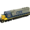 Atlas 10000387 HO CSX GP40-2 Phase 1 Diesel Locomotive w/o Sound #6358 -DC - Model Train Junction: Quality Parts and Art Supplies