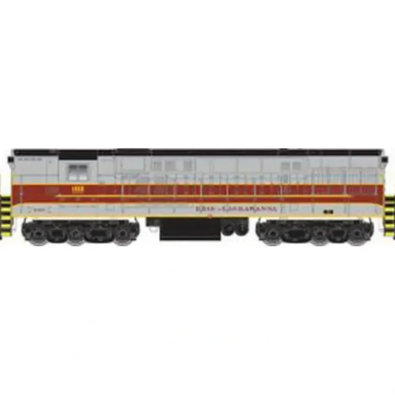 Atlas 7883 HO Erie Lackawanna Ph 2 Diesel Locomotive #1860 - Model Train Junction: Quality Parts and Art Supplies