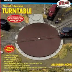 Atlas 0305 HO Manually Operated Turntable 9" Diameter - Model Train Junction: Quality Parts and Art Supplies