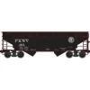 Atlas 20000994 HO Pittsburgh & West Virginia Trainman 2-Bay Offset Hopper #112 - Model Train Junction: Quality Parts and Art Supplies
