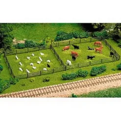 Atlas 0777 HO 3-Rail Brown Rustic Fence with Gate-Kit - Model Train Junction: Quality Parts and Art Supplies