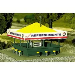 Atlas 715 HO Refreshment Stand Building Kit - Model Train Junction: Quality Parts and Art Supplies
