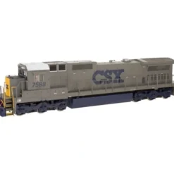 Atlas 10000765 HO RTR Dash 8-40C w/DCC & Sound, CSX/Stealth #7588 - Model Train Junction: Quality Parts and Art Supplies