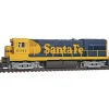 Atlas 10000831 HO Santa Fe U23B Low Nose Diesel Locomotive #6341 - Model Train Junction: Quality Parts and Art Supplies
