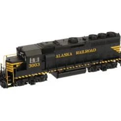 Atlas 10000349 HO Scale Alaska GP40-2 Powered Diesel Locomotive #3000 - Model Train Junction: Quality Parts and Art Supplies