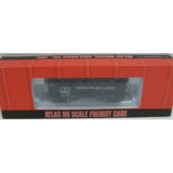 Atlas 1891-5 HO Scale C&O 2-Bay Offset Hopper - Model Train Junction: Quality Parts and Art Supplies