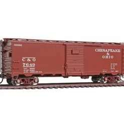 Atlas 20000918 HO Scale Chesapeake & Ohio #7649 ARA Boxcar - Model Train Junction: Quality Parts and Art Supplies