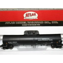 Atlas 1628-2 HO Scale Mendota ACF 23,500 Gallon Tank Car #MGMX 198292 LN/Box - Model Train Junction: Quality Parts and Art Supplies