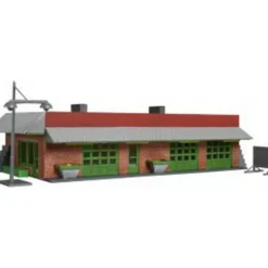 Atlas 761 HO Scale Produce Market Kit - Model Train Junction: Quality Parts and Art Supplies