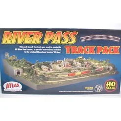 Atlas 578 HO Scale River Pass Track Pack - Model Train Junction: Quality Parts and Art Supplies