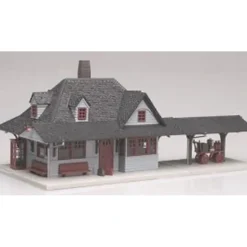 Atlas 606 HO Scale Trackside Passenger Station - Model Train Junction: Quality Parts and Art Supplies