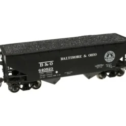Atlas 20000980 HO Trainman 2-Bay Offset Hopper, B&O (3) - Model Train Junction: Quality Parts and Art Supplies