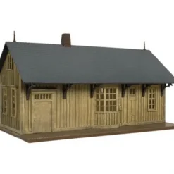 Atlas 716 HO Trainman Rural Station Building Kit - Model Train Junction: Quality Parts and Art Supplies